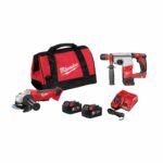 MILWAUKEE M18™ HXAG-502B POWERPACK 18 V SET ΠΕΡΙΣΤΡΟΦΙΚΟ ΣΚΑΠΤΙΚΟ ΠΙΣΤΟΛΕΤΟ + ΓΩΝΙΑΚΟΣ ΤΡΟΧΟΣ ΒΑΡΕΩΣ ΤΥΠΟΥ Ø 125 MM